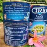 Cirio Italy PISELLI GARDEN PEAS 410g